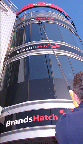 Reach and Wash being used at Brands Hatch