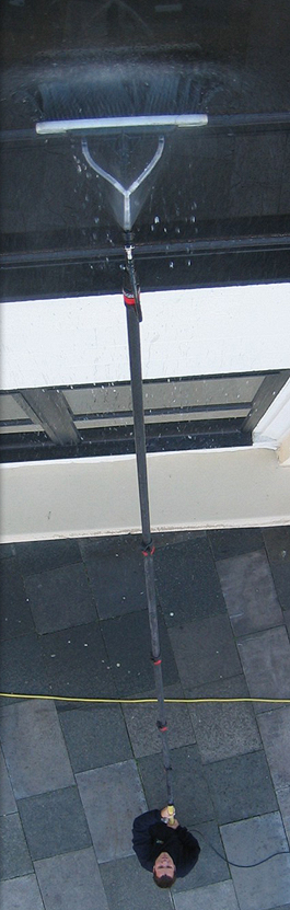 Reach and Wash system